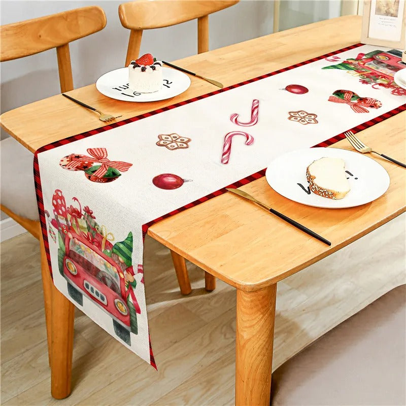    Chemin de table de Noel