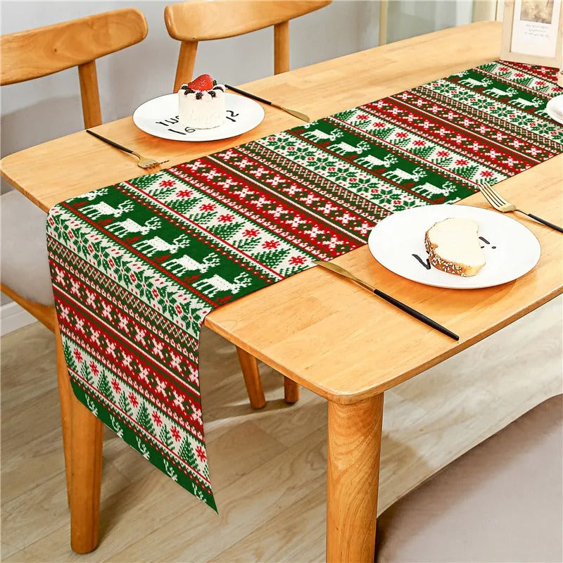    Chemin de table de Noel