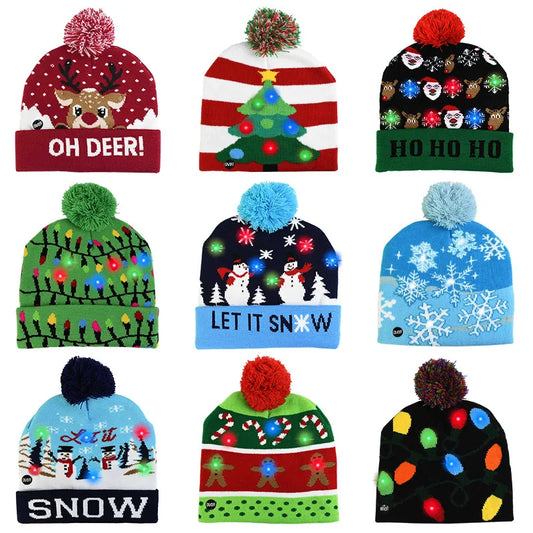 Tuques de Noël LED